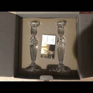 NIB Waterford 8” Prentiss Candlesticks